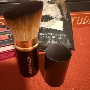 Laura Geller Black and Gold Angled Kabuki Brush